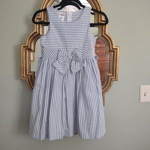 Bonnie Jean Seersucker Dress - Girls Size 10